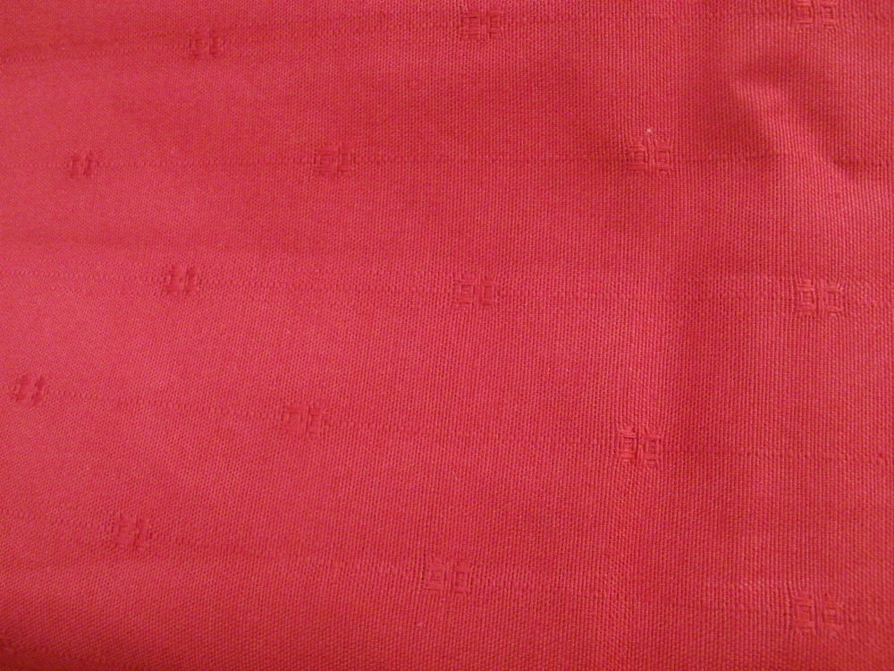 Nappe et 8 serviettes couleur bordeaux 138 x 227 cm Décoration