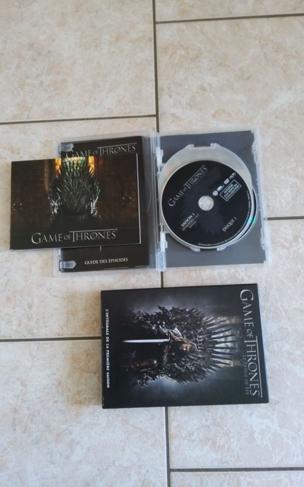 DVD &quot;Game of Thrones&quot; Edition sp&eacute;ciale DVD et blu-ray