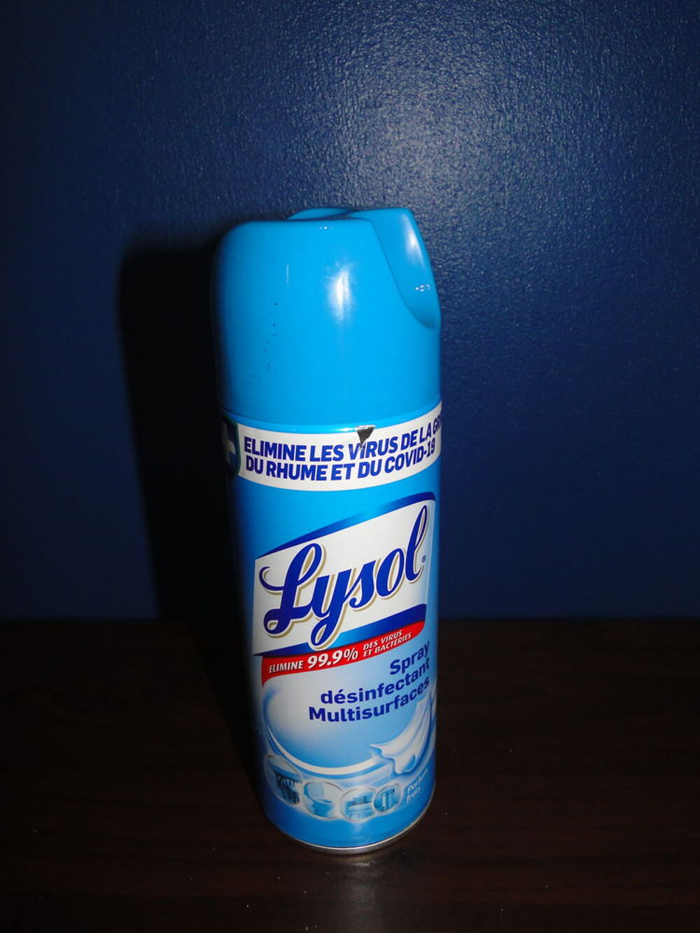 Spray Lysol d&eacute;sinfectant multi surfaces Bricolage