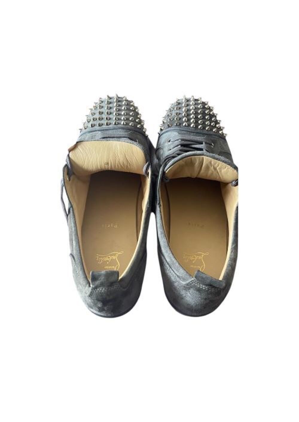 Basket Homme de Luxe Christian Louboutin gris Taille 46,
Chaussures