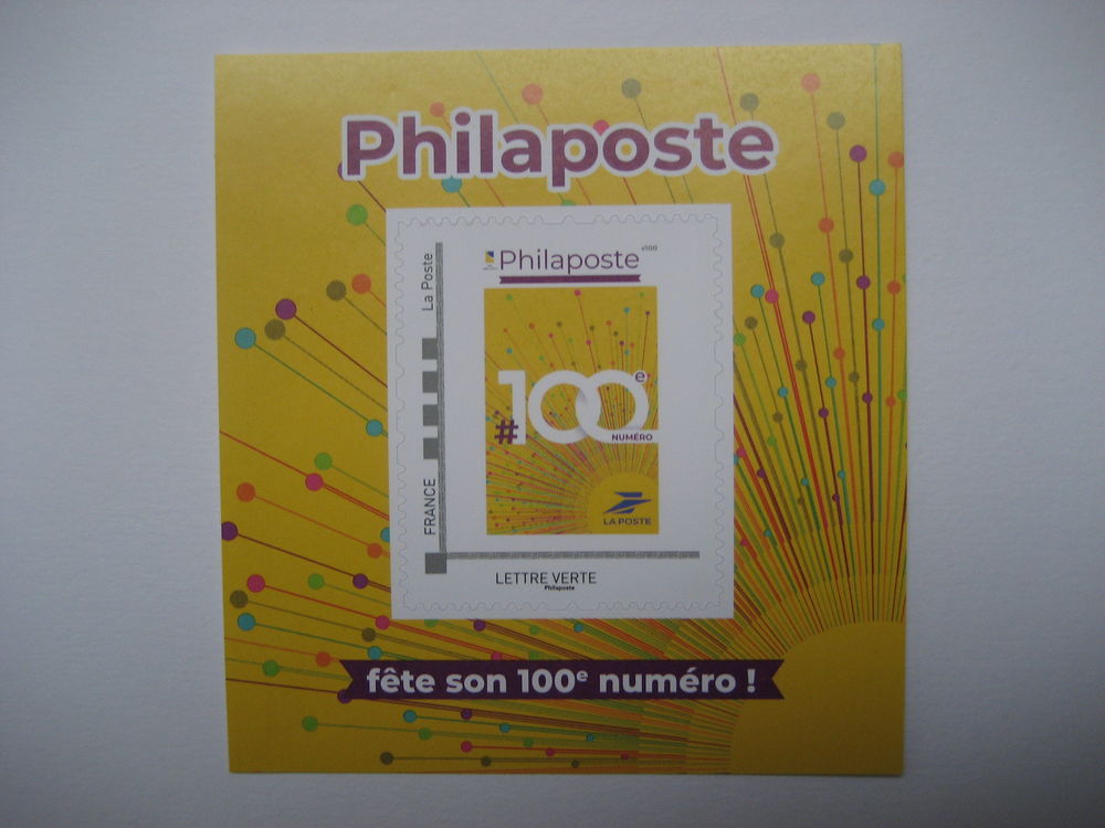 Mini collector " Philaposte f&ecirc;te son 100e num&eacute;ro ! " 
