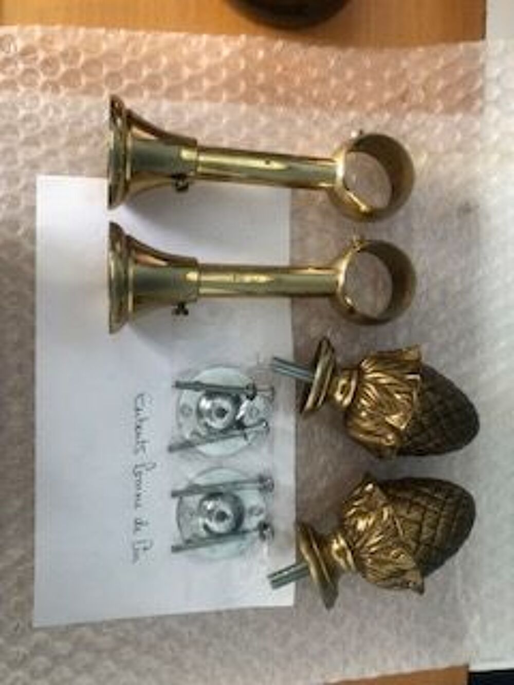 BARRES BRONZE Décoration