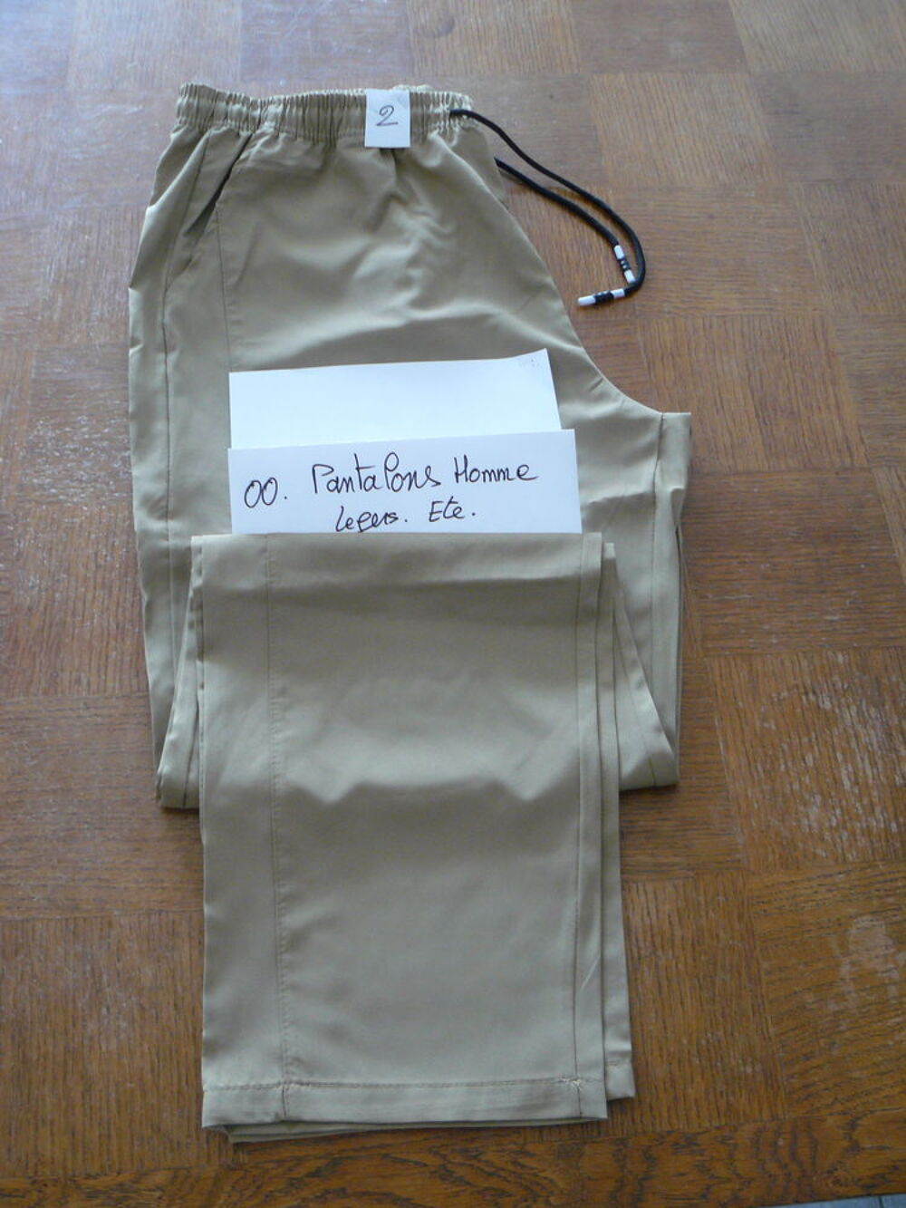 5 pantalons &eacute;t&eacute; NEUFS "bibi" Vêtements