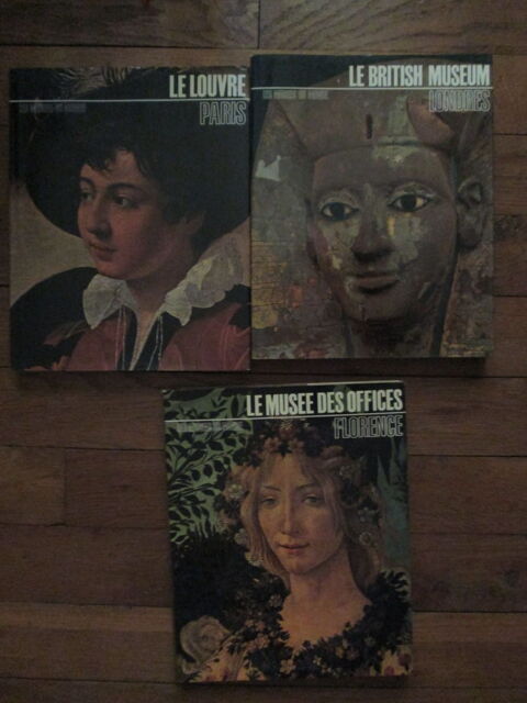 Lot de 3 beaux livres, srie  Muses du monde   15 Herblay (95)