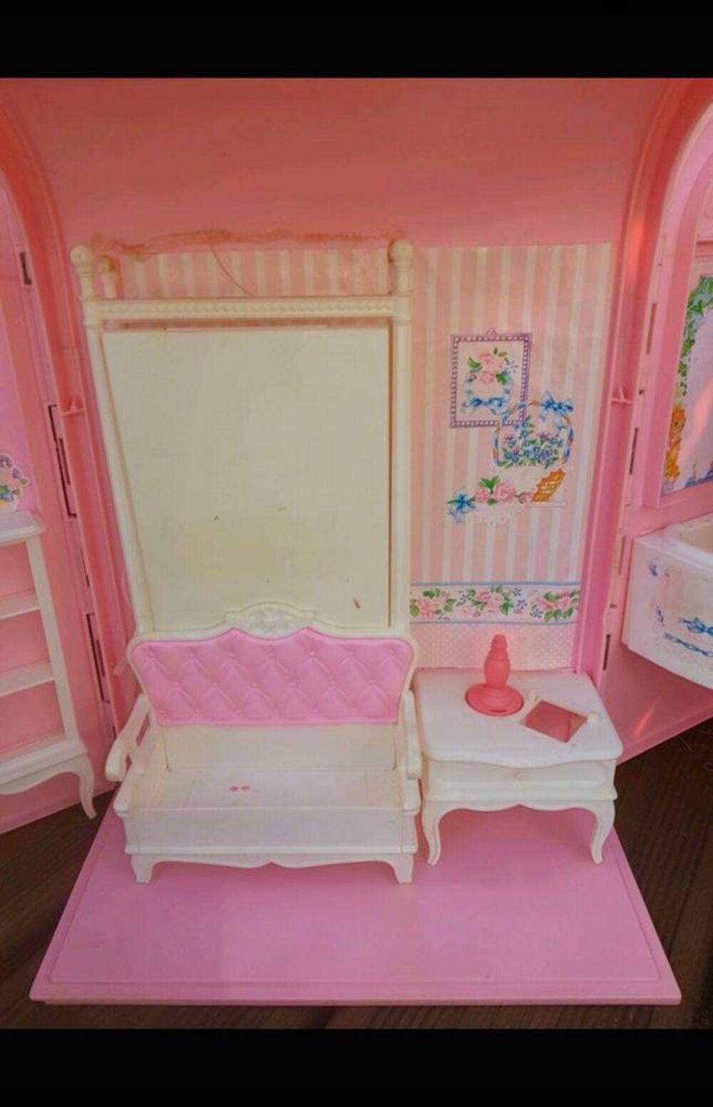 Valisette pliable maison Barbie Mattel 1988 