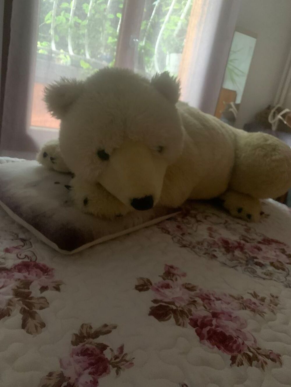 Magnifique peluche ours polaire g&eacute;ant Jeux / jouets