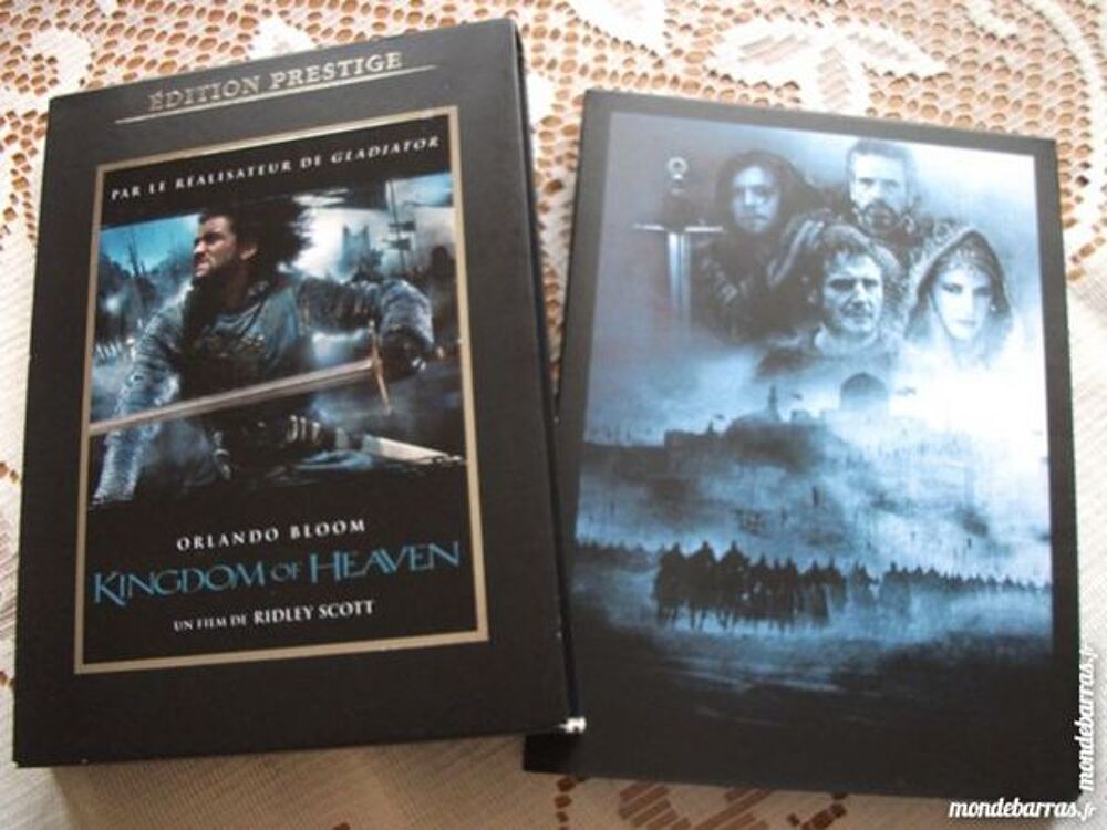 Coffret "Kingdom of Heaven" - Edition Prestige DVD et blu-ray