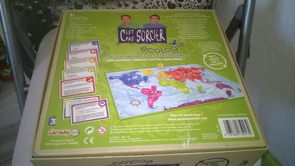 Jeux C'EST PAS SORCIER
Le Jeu du Savoir et de la D&eacute;couverte Jeux / jouets