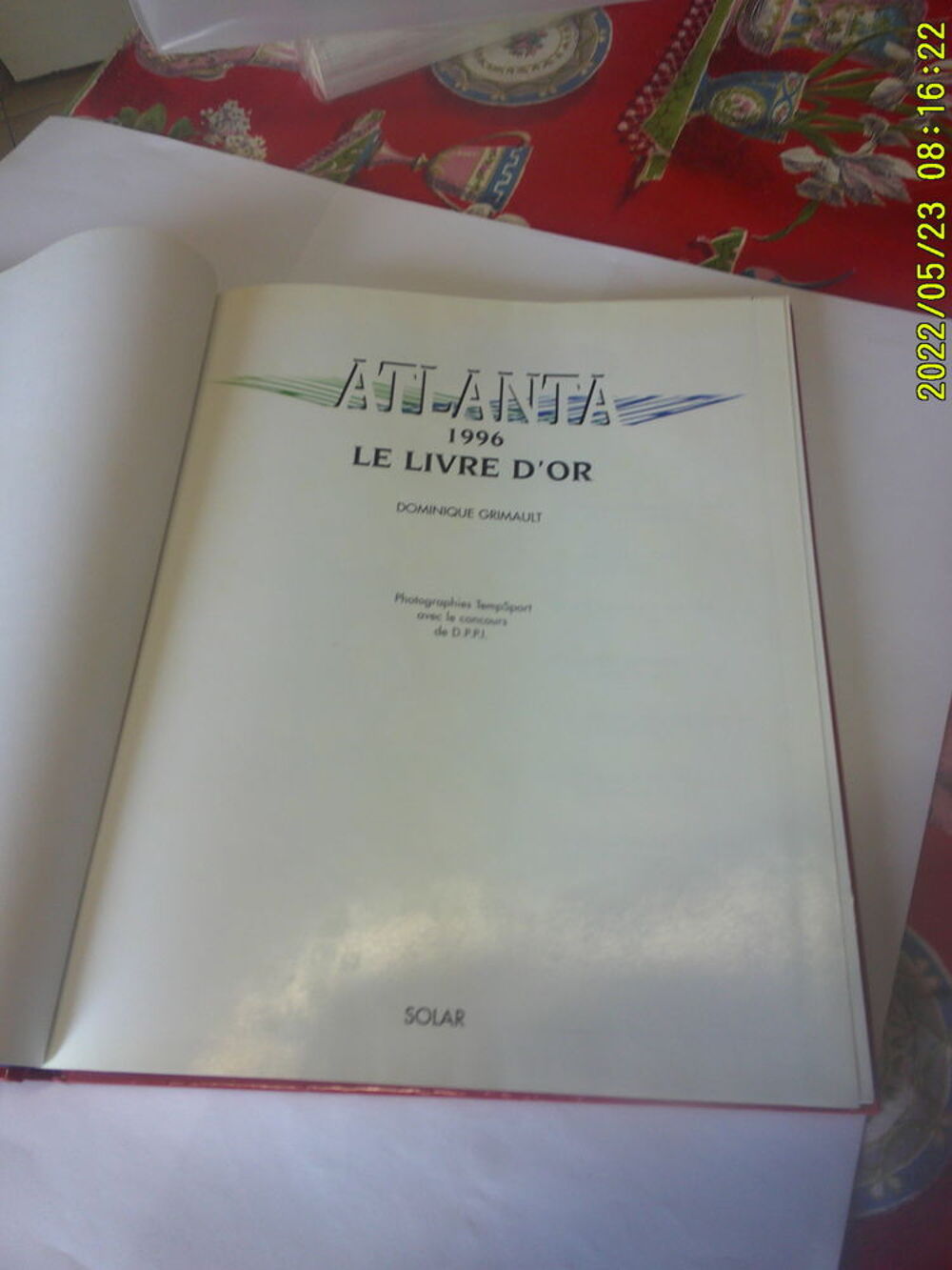 Beau livre " ATLANTA - 1996 - Le Livre D' OR " Livres et BD