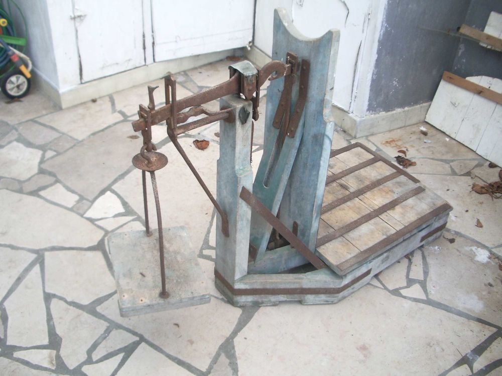 Bascule de pesage, vintage Décoration