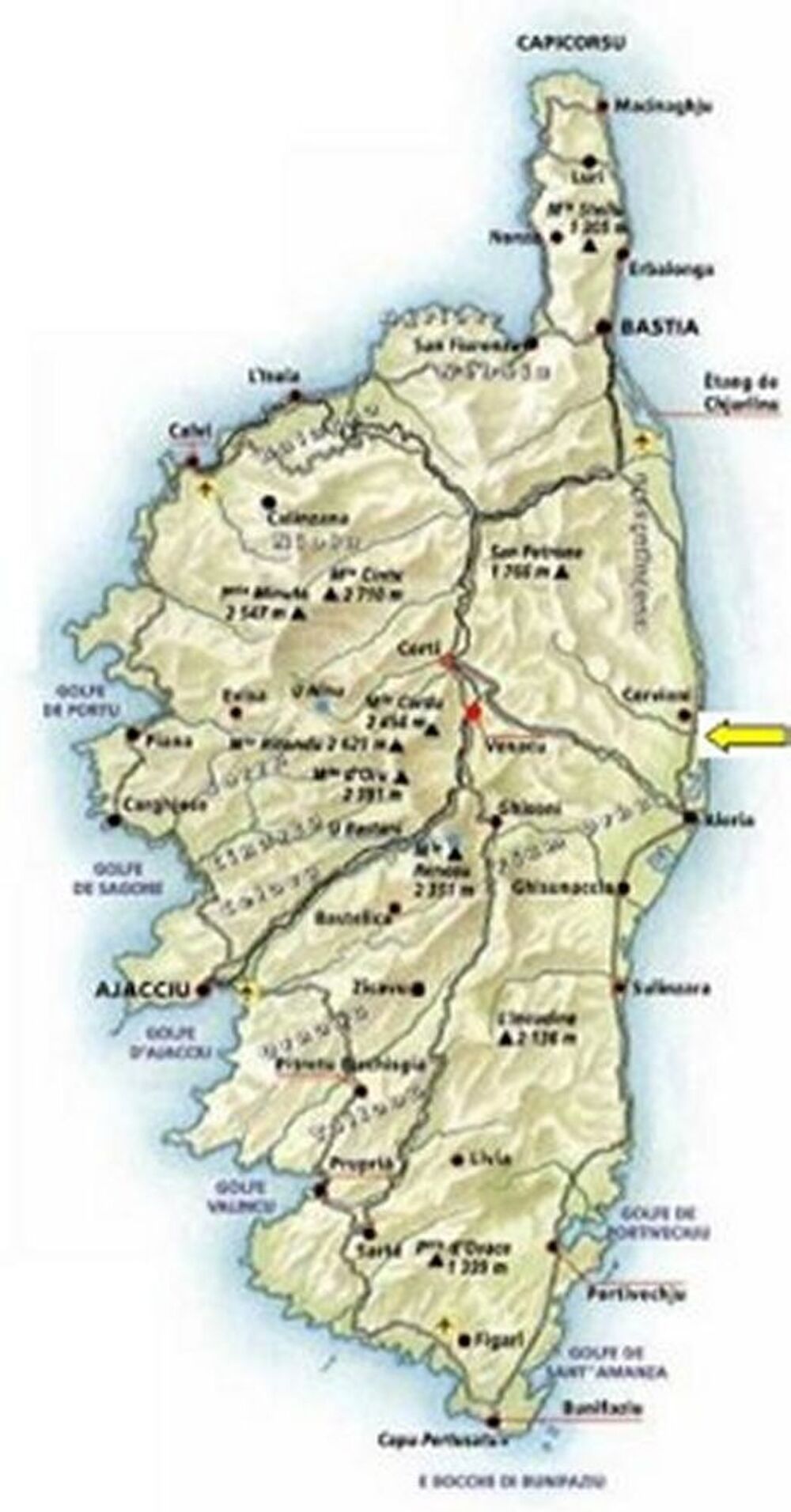   Chalet en pleine nature, 5Km des plages Corse, Canale-di-Verde (20230)