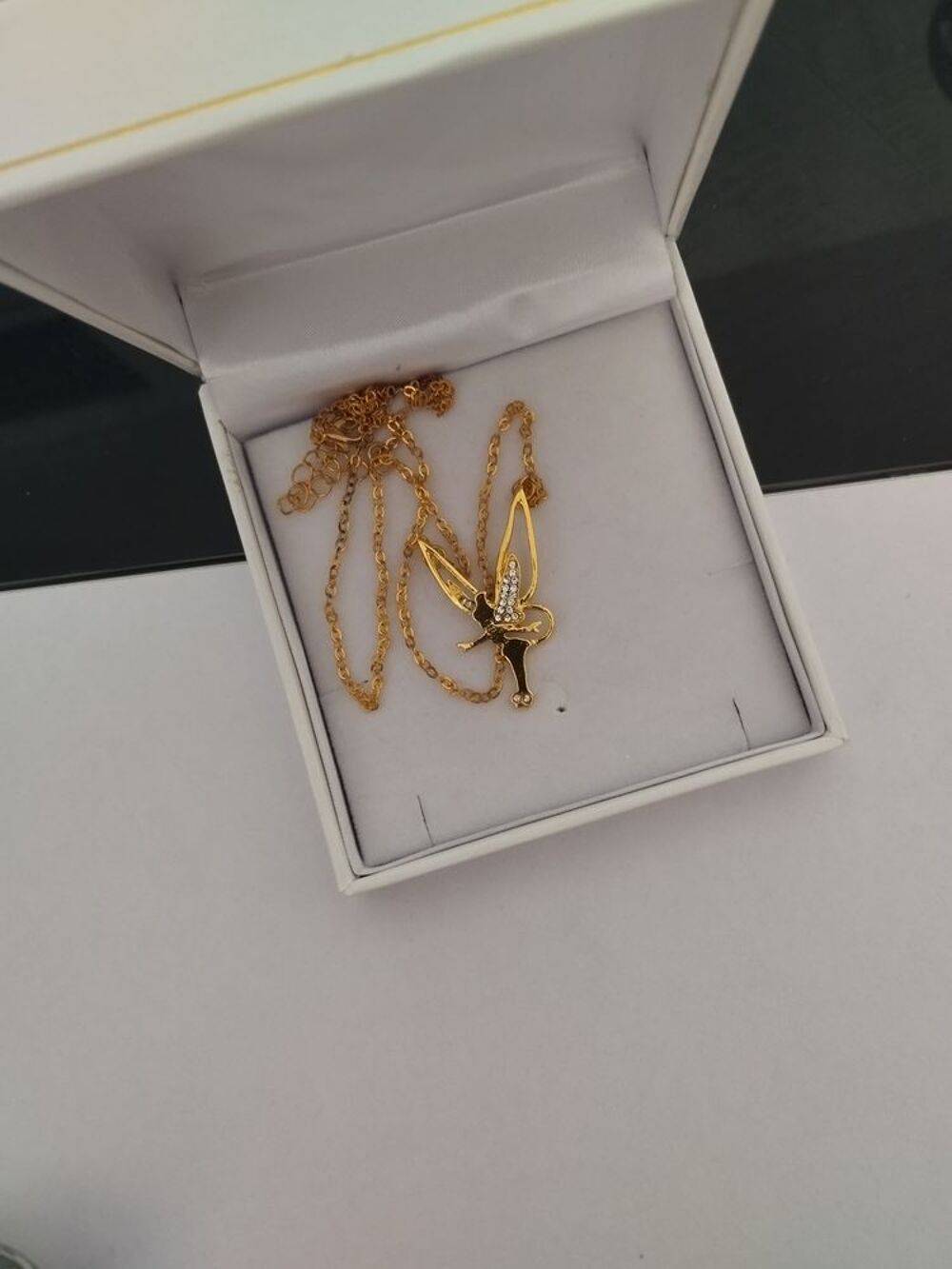 Collier f&eacute;e brillante Bijoux et montres