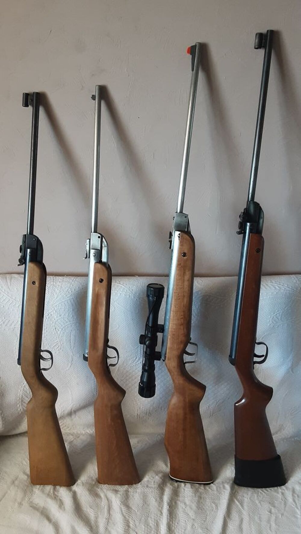 Collection 4 break barrels air comprim&eacute; optique weihrauch Sports