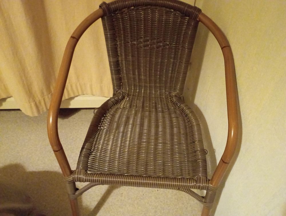 Fauteuil en osier Meubles