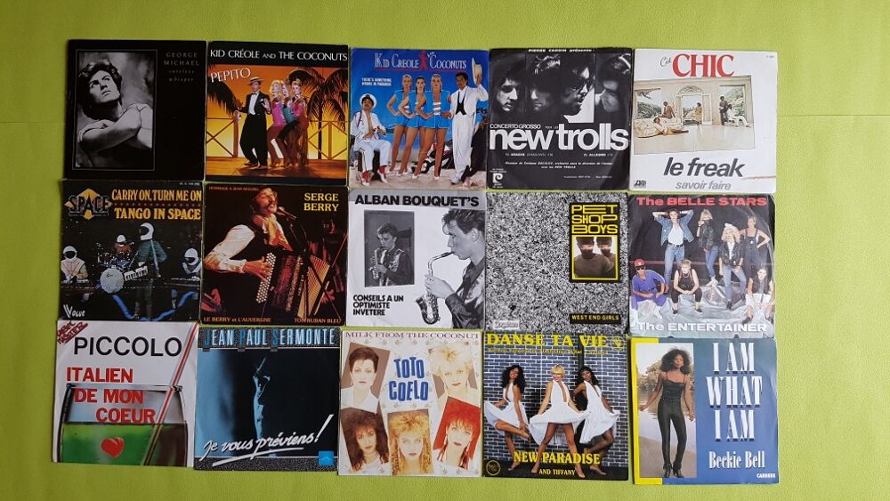 LES 45T PHOTO 29 CD et vinyles