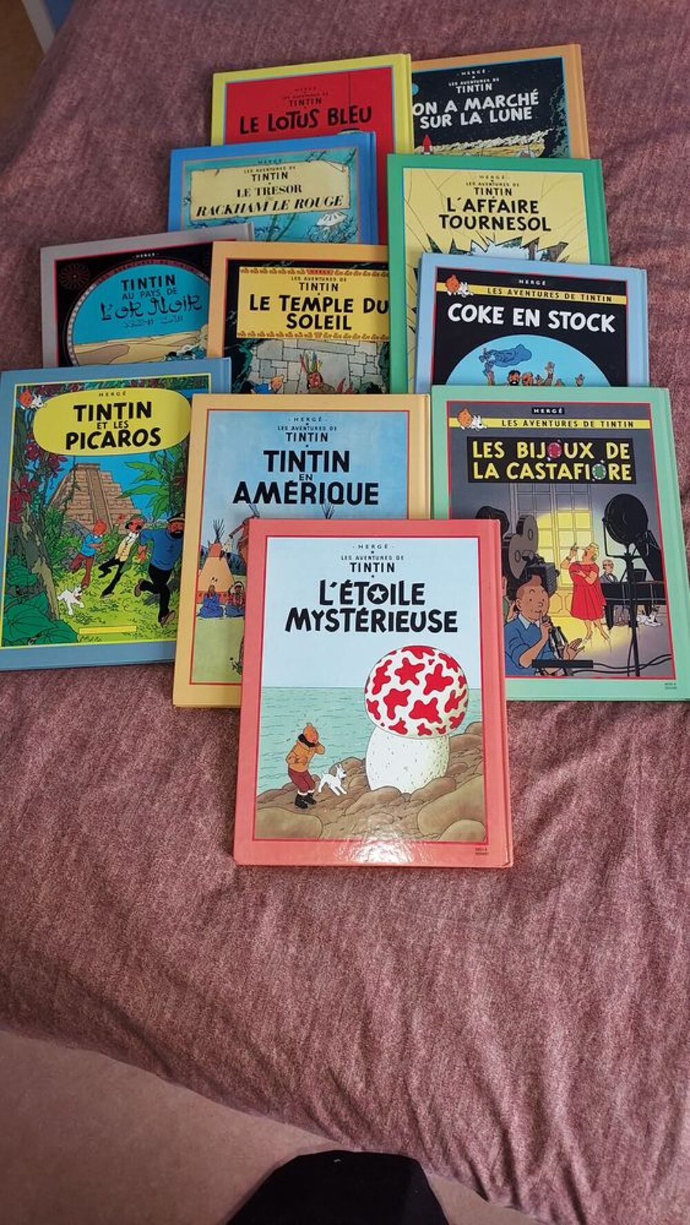 Collection Tintin Livres et BD