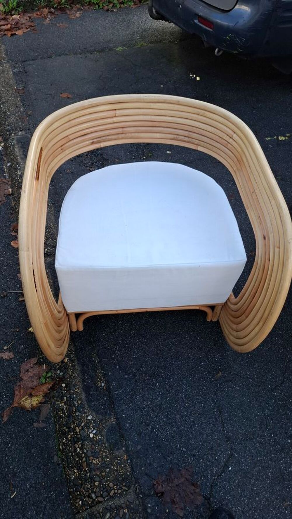 Fauteuil en rotin Décoration