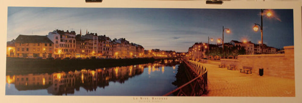 " LA NIVE A BAYONNE " Olivier DIGOIT . Décoration