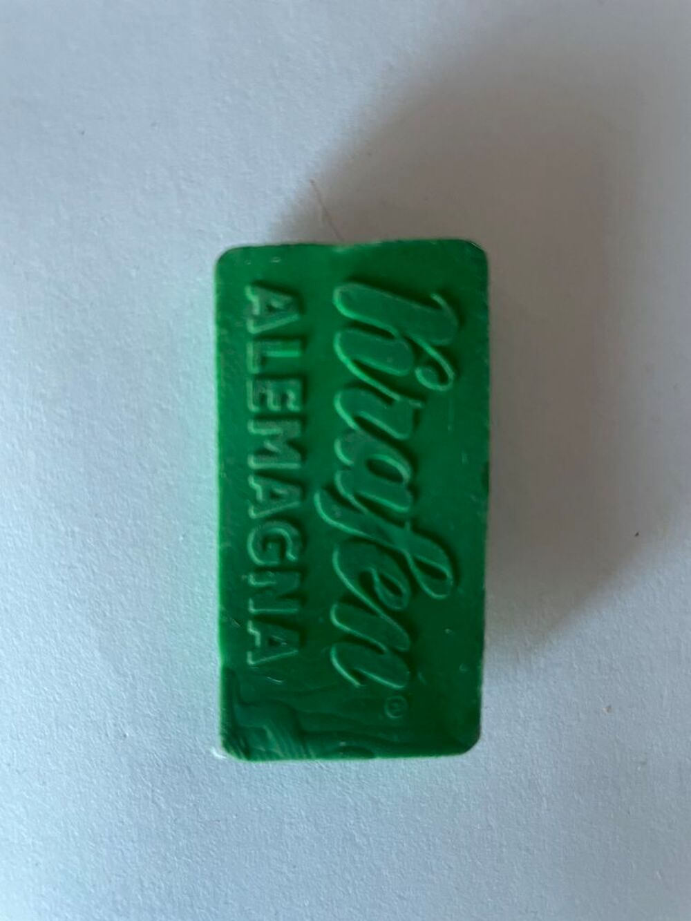 Gomma gomme eraser collection plaque South Dakota vert 