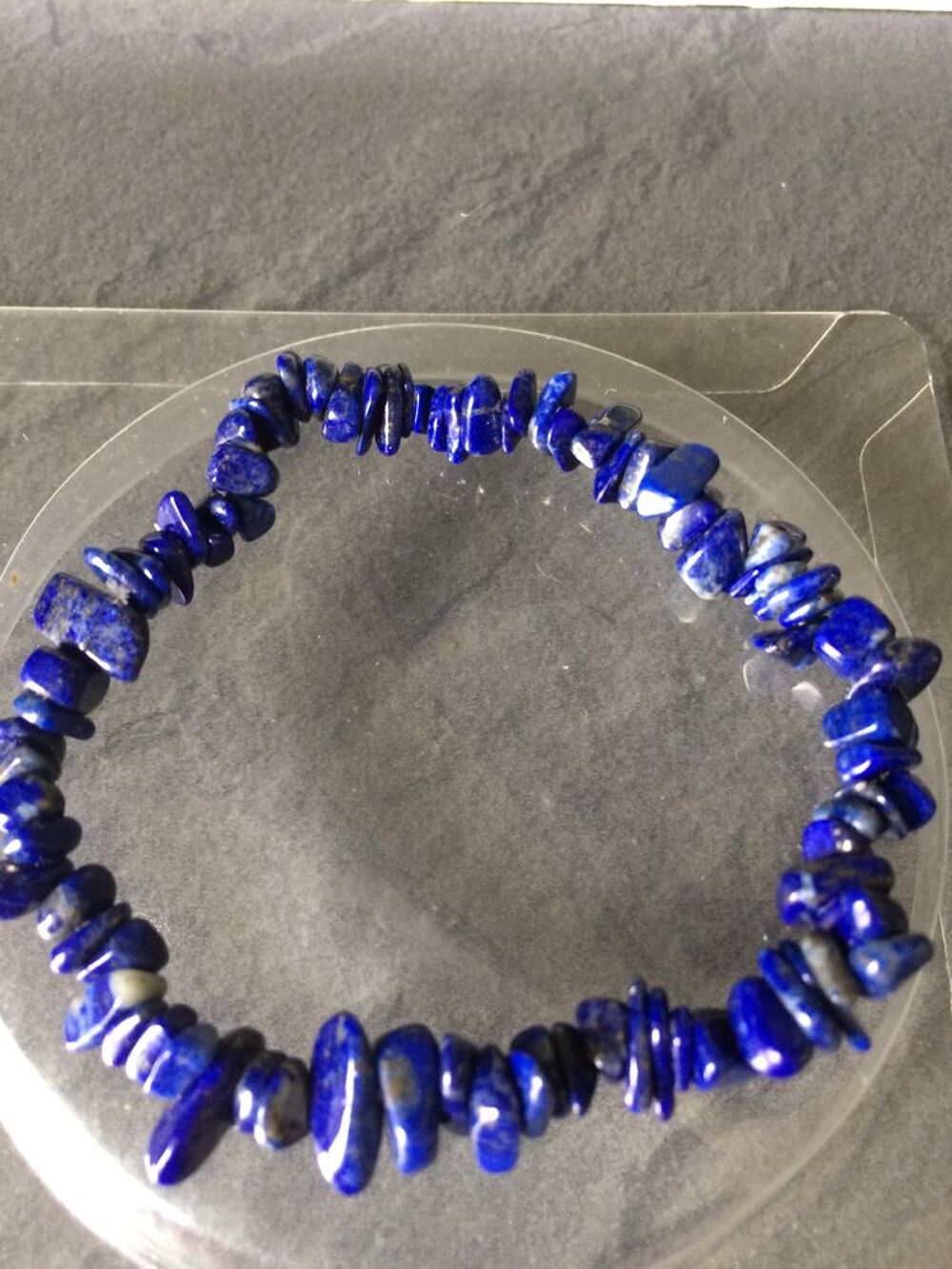 Bracelet chips Lapis Lazuli Bijoux et montres