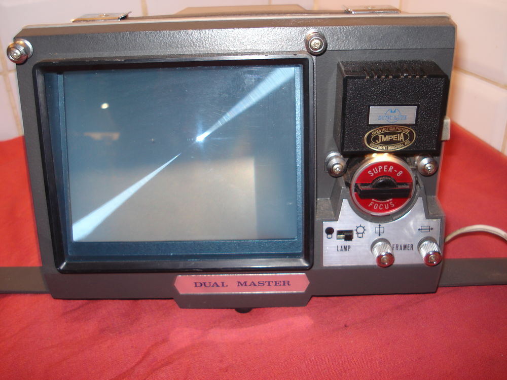 VISIONNEUSE SUPER 8 DUAL MASTER JMPEIA SYNC LITE Photos/Video/TV