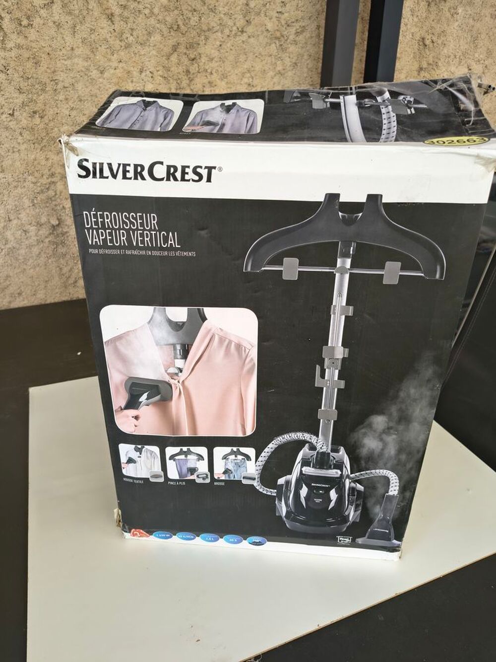 Annonces similaires
D&eacute;froisseur vertical SILVERCREST Electroménager