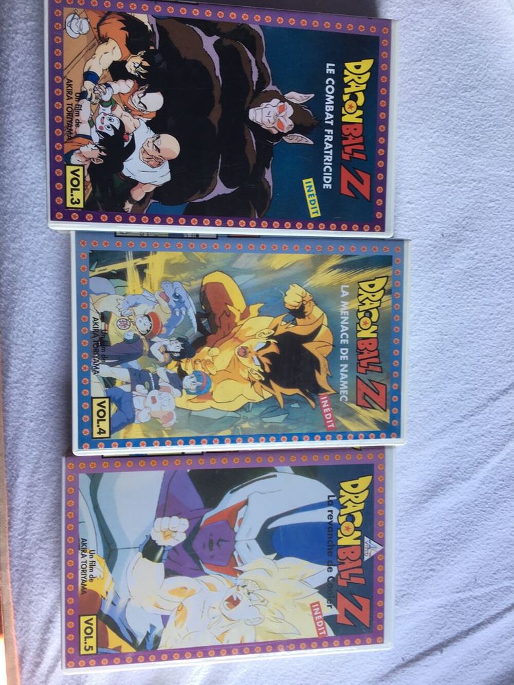 Series VHS Dragonball Z, Cobra.... Consoles et jeux vidéos