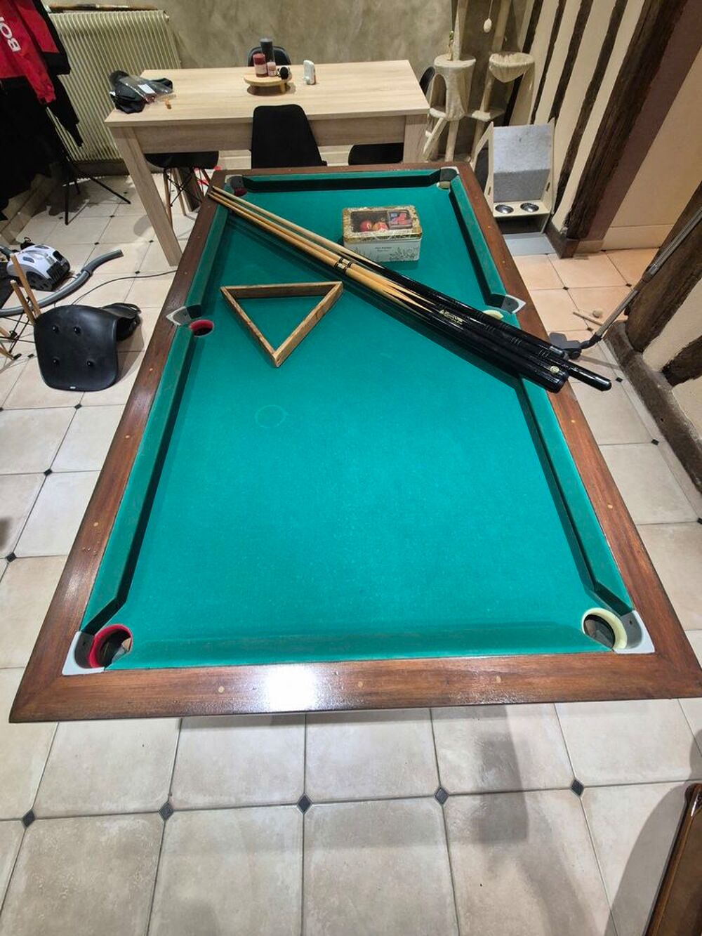 Billard plateau ardoise Jeux / jouets