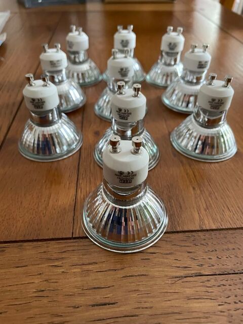 lot de ampoules halog�ne GU10 10 Fosseuse (60)