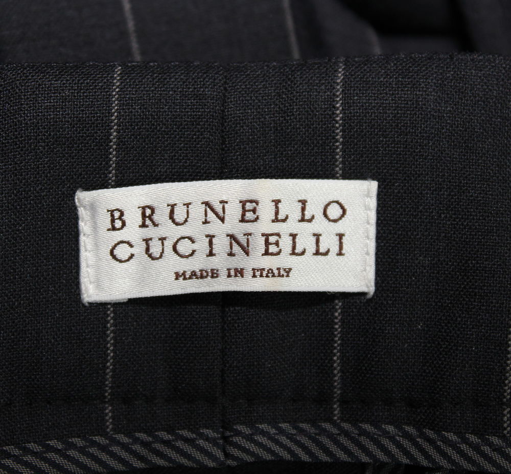 Pantalon &agrave; plis BRUNELLO CUCINELLI T.36 Fr Vtements