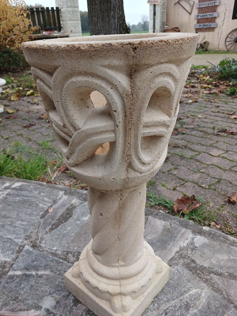 potiche photophore Jardin