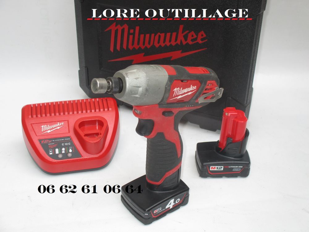MILWAUKEE M12 BID - visseuse &agrave; choc Bricolage