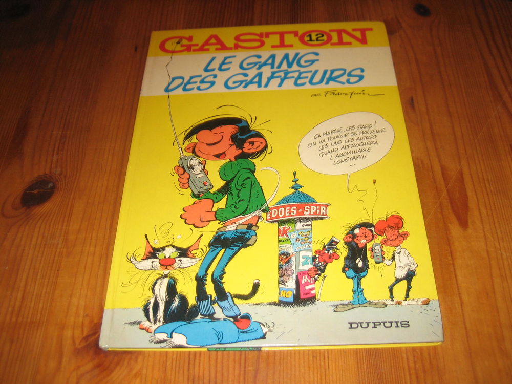 bd gaston 12 le gang des gaffeurs &eacute;dition originale 1974 Livres et BD