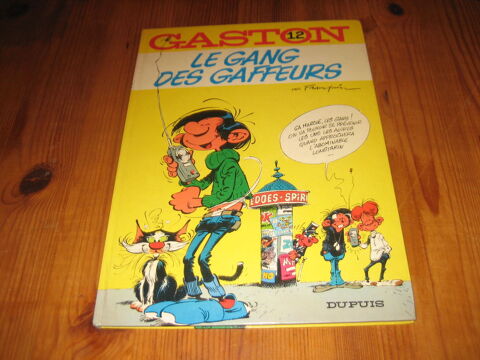 bd gaston 12 le gang des gaffeurs �dition originale 1974 35 C�zy (89)
