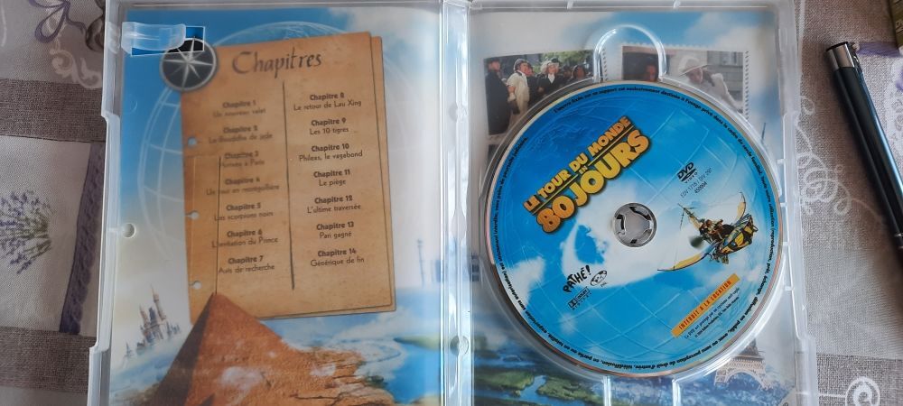 Le tour du monde en 80 jours DVD et blu-ray