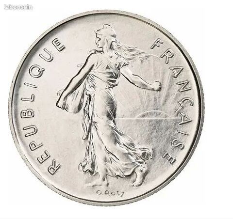 5 Francs type Semeuse Nikel 10 Nyons (26)