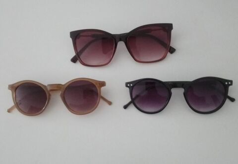 3 paires de lunettes de soleil La Courneuve (93)