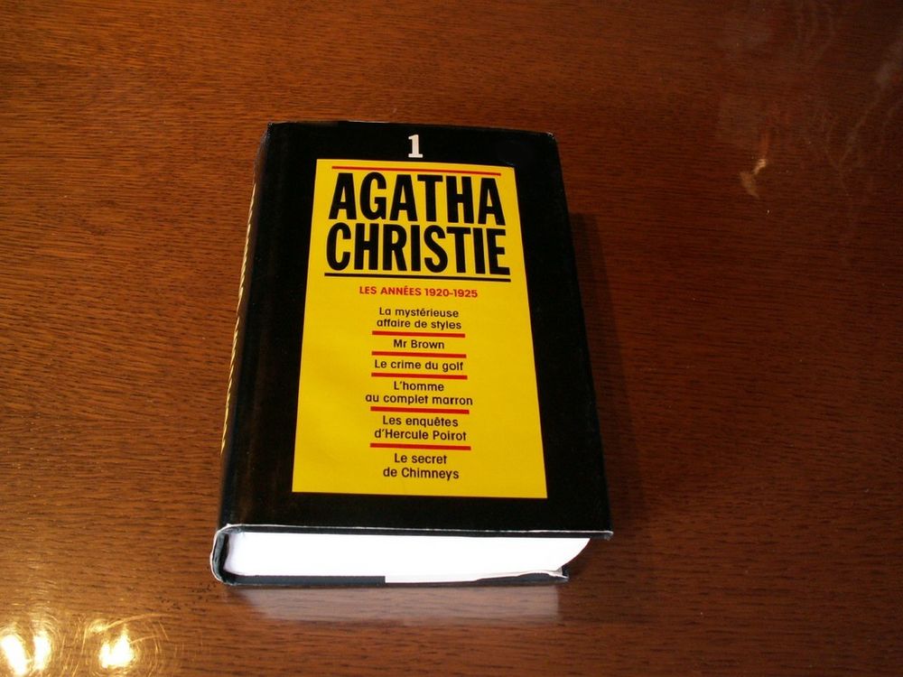 gros livre d'Agatha Christie 6 titres
Livres et BD