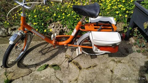 Vlo pliant vintage motobecane orange  220 Bornel (60)