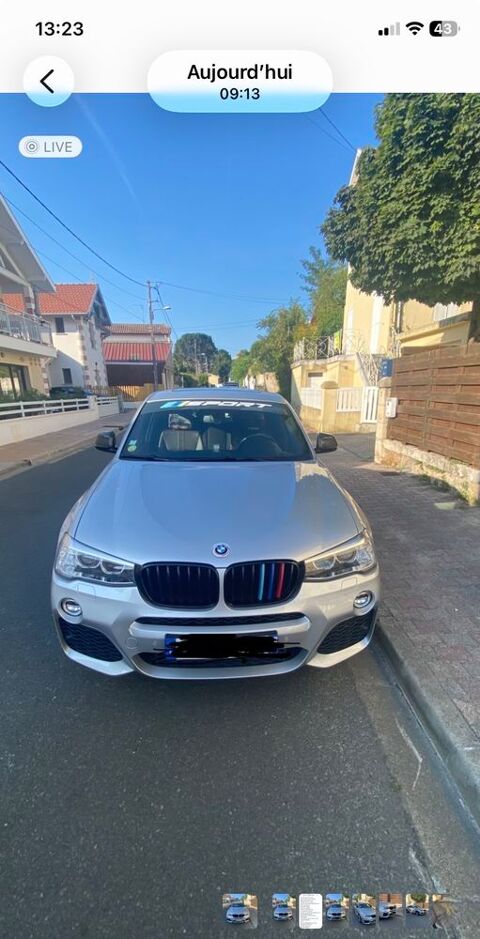 BMW X4 xDrive20d 190ch M Sport A 2017 occasion Arcachon 33120