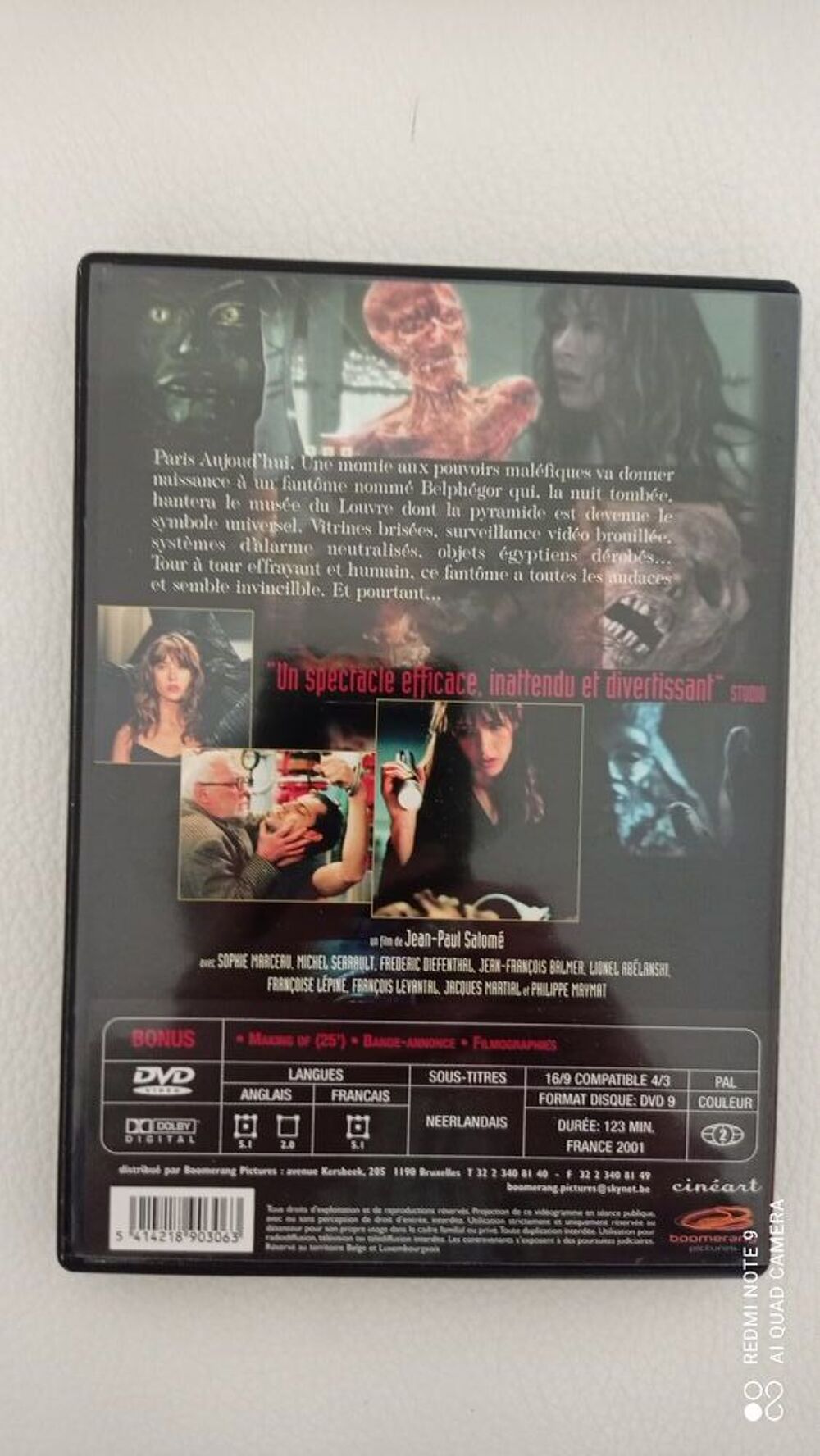 DVD "Belph&eacute;gor" DVD et blu-ray