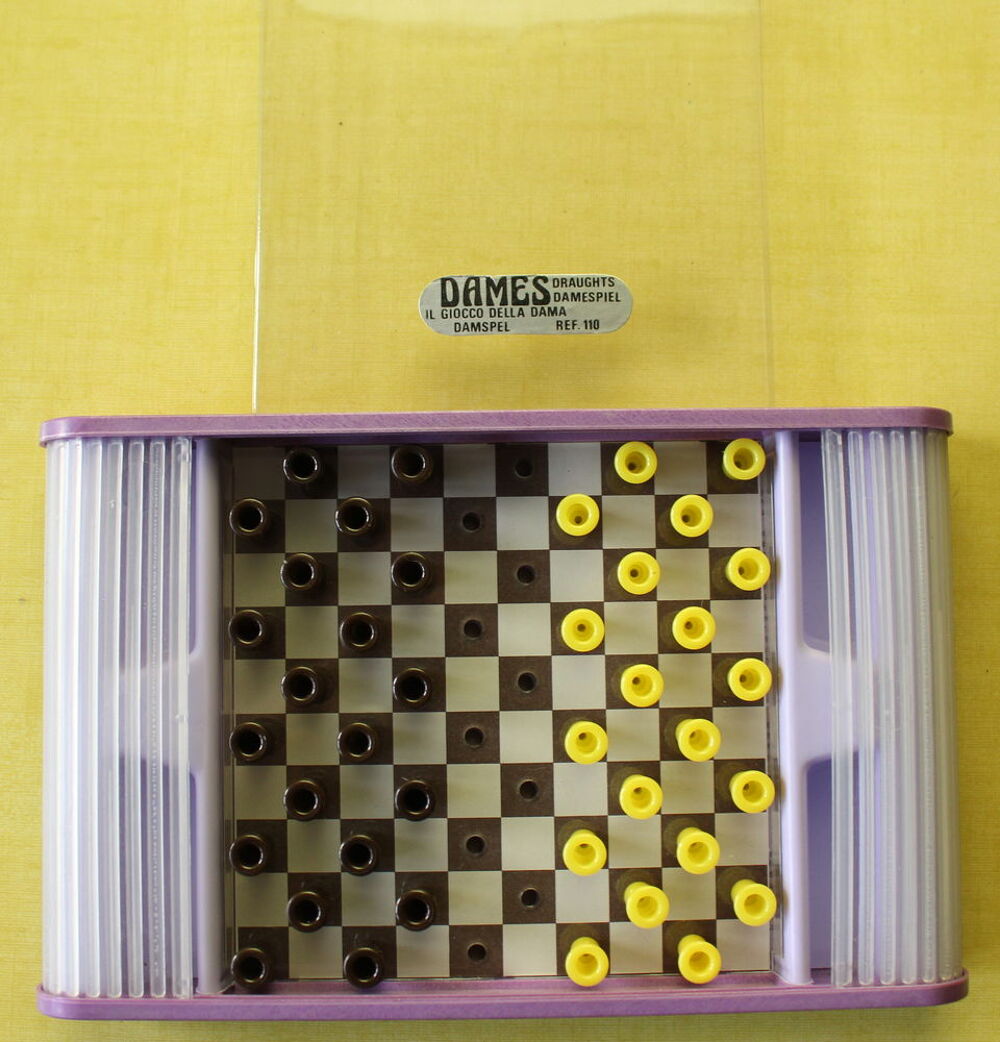 Jeu de Voyage vintage 70 Jeu de dames Jeux / jouets
