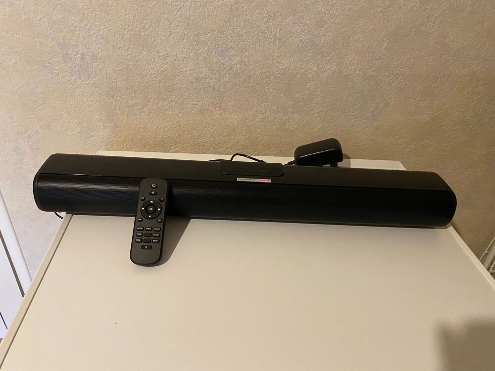 Barre de son Bluetooth avec t&eacute;l&eacute;commande neuve Audio et hifi
