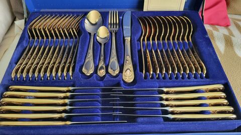 MENAGERE SOLINGEN PLAQU�  OR  23/ 24 CARAT 150 Poligny (05)