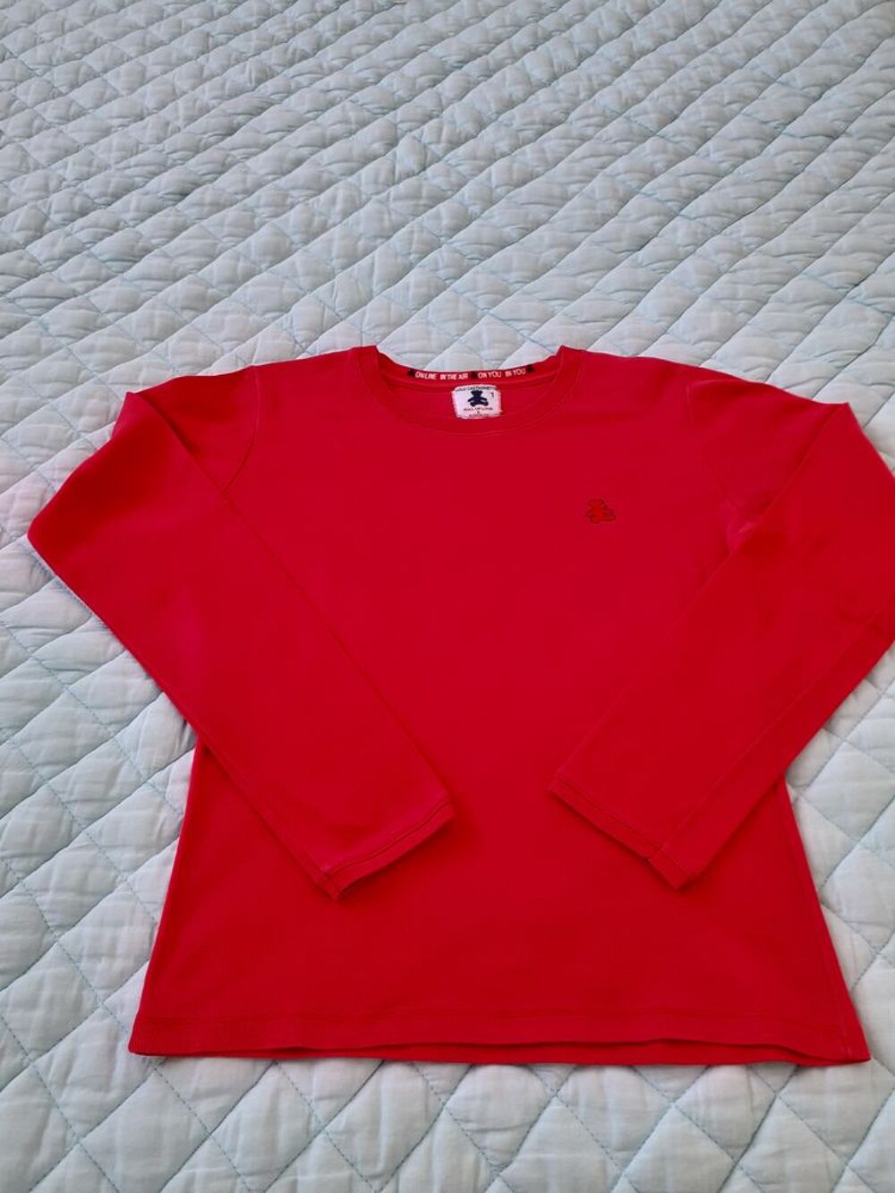 HAUT femme "LULU CASTAGNETTE" rouge T1 Vêtements