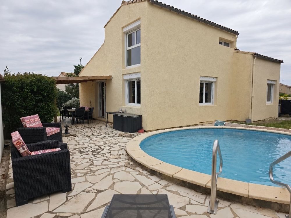 Vente Maison Maison 141m2 - 4CH - Piscine - Terrain 504m2 Trèbes