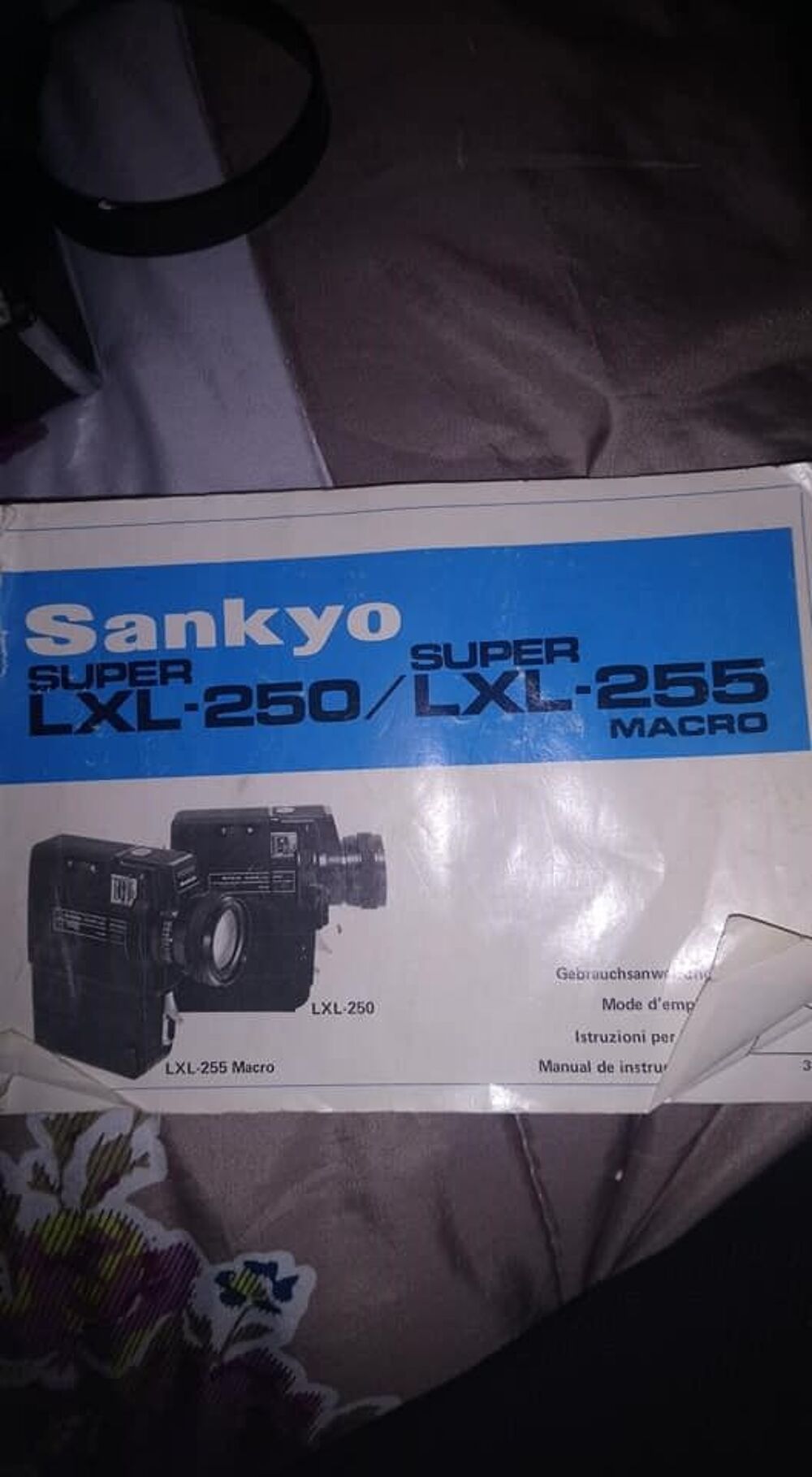 Cam&eacute;ra Sankyo super lxl-255 macro Photos/Video/TV