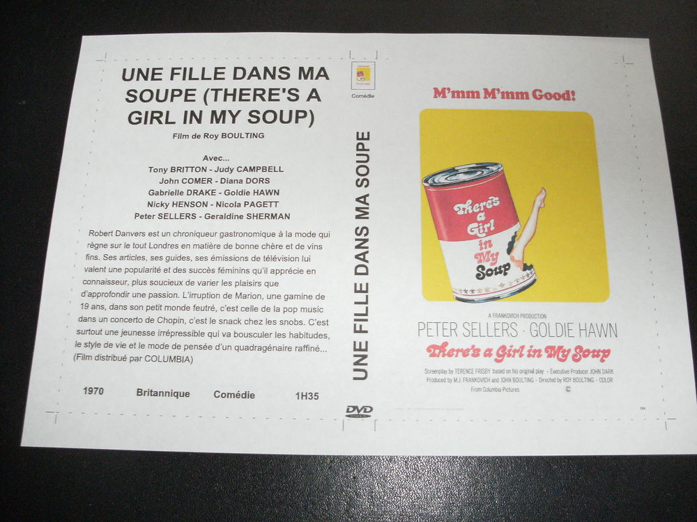 Film : " Une fille dans ma soupe " DVD et blu-ray