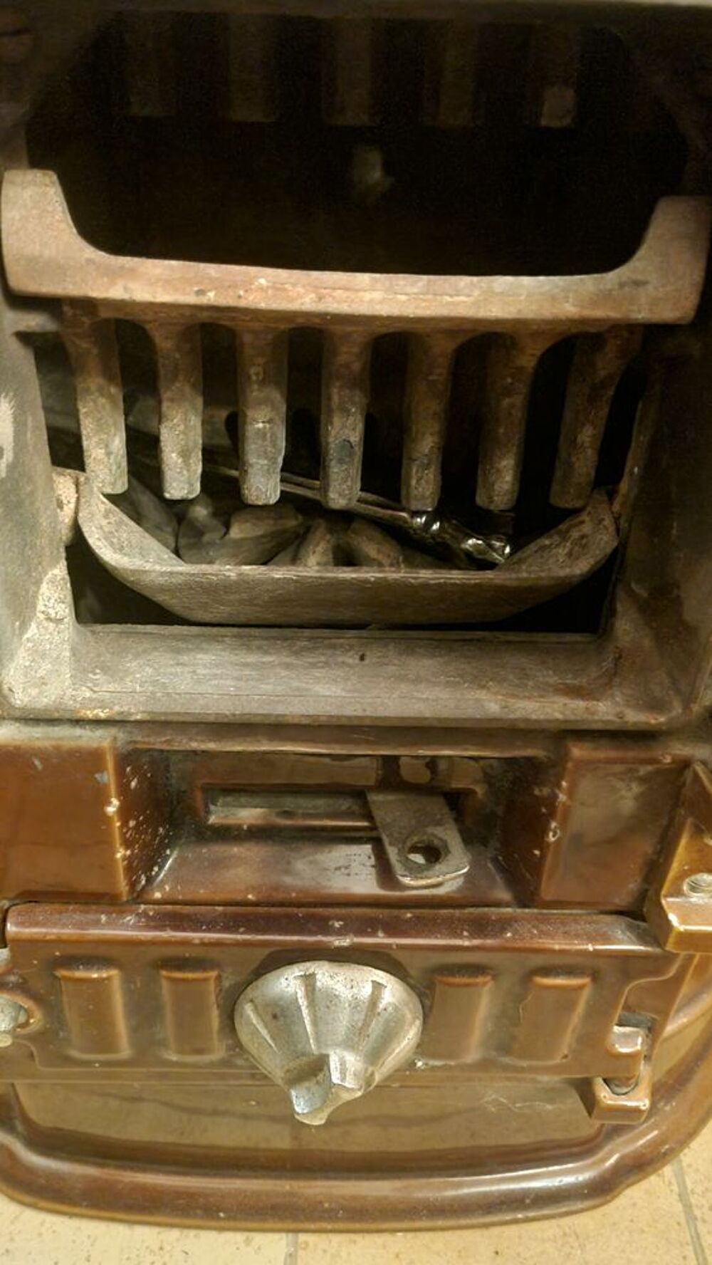 POELE A BOIS ROSIERES ANCIEN Meubles