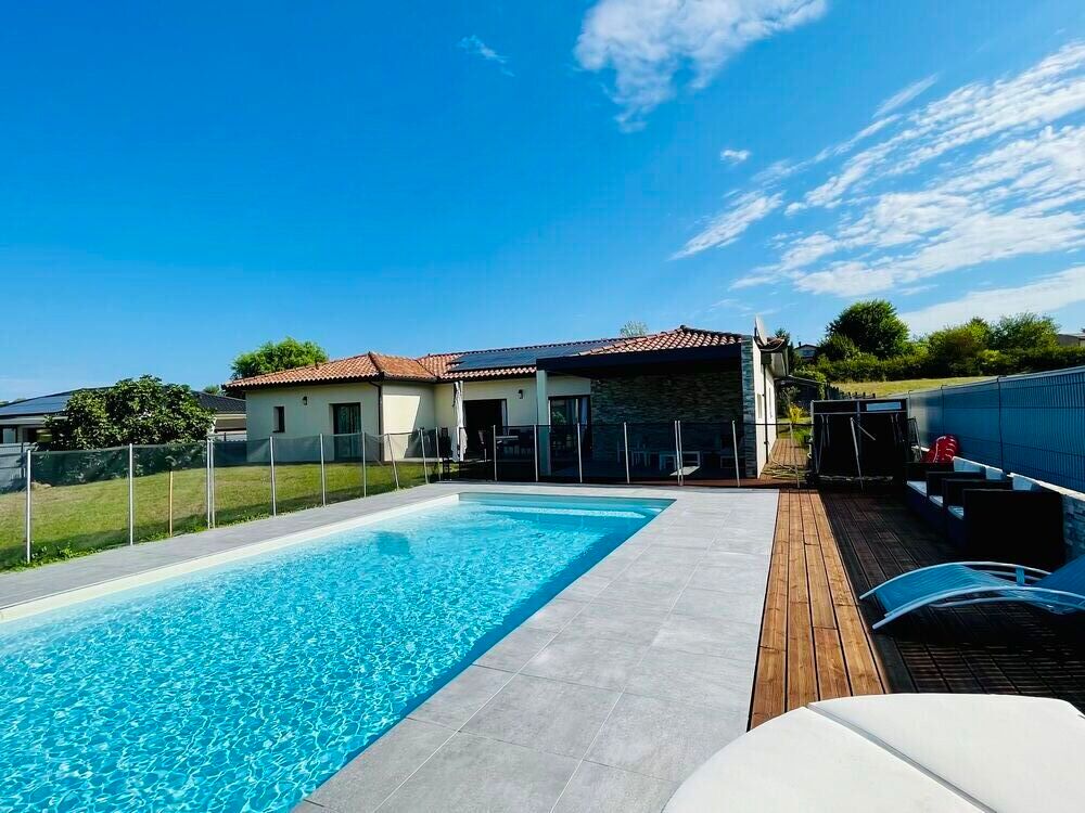 Vente Maison Maison plian pied 145m2 de2018  piscine photovoltaïque Lapeyrouse-fossat